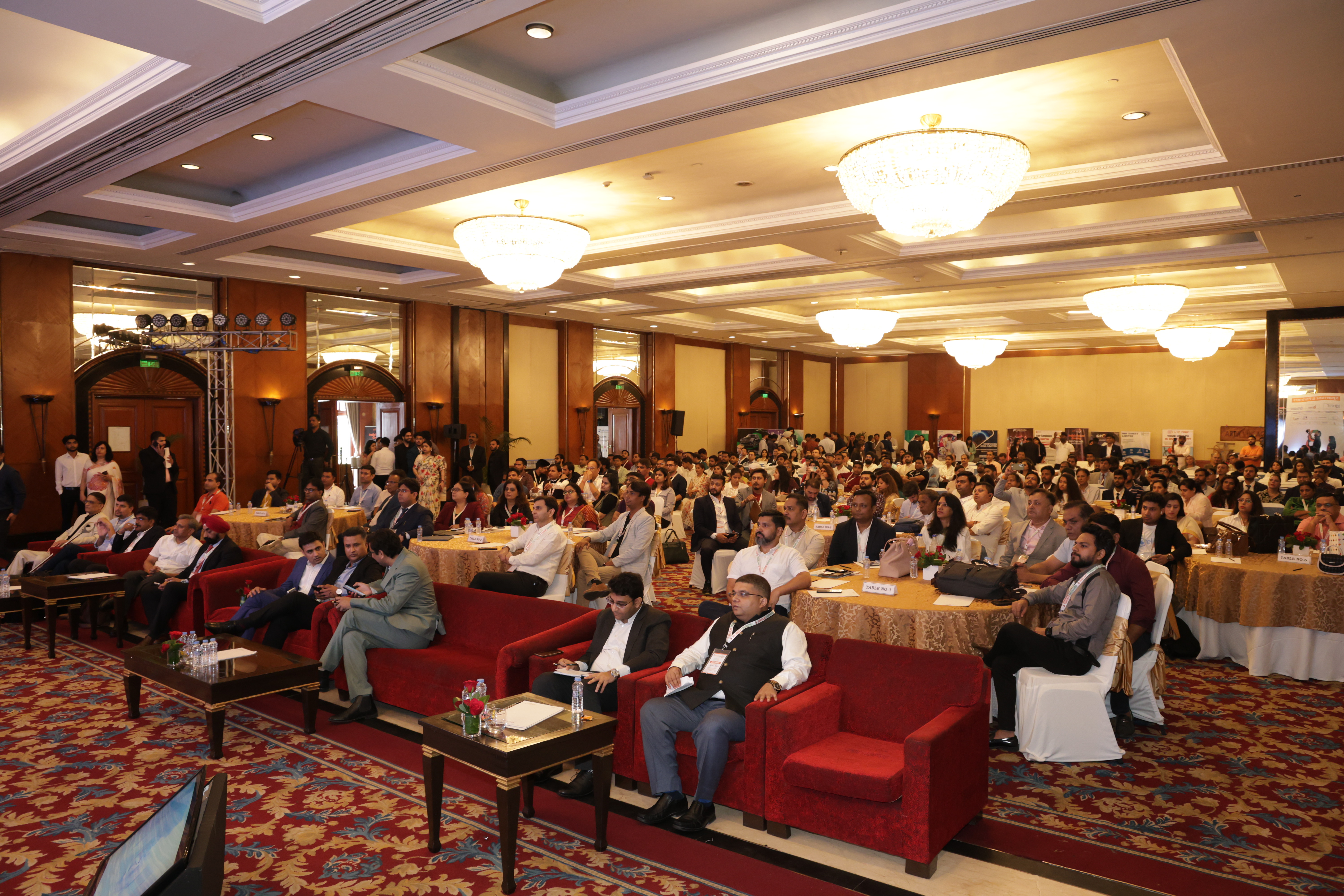 Cinematic New Delhi skyline